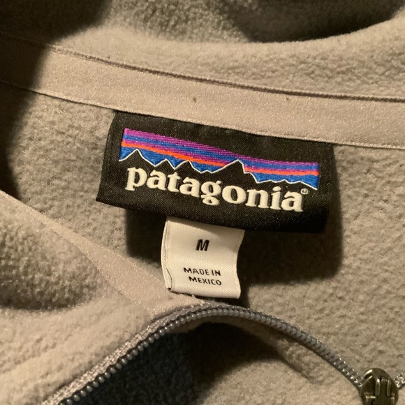 Patagonia sweater 3/4 zip men’s size M - Picture 3 of 4